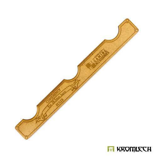 KROMLECH Coherency Ruler - 28.5mm Bases - HDF - Gap Games