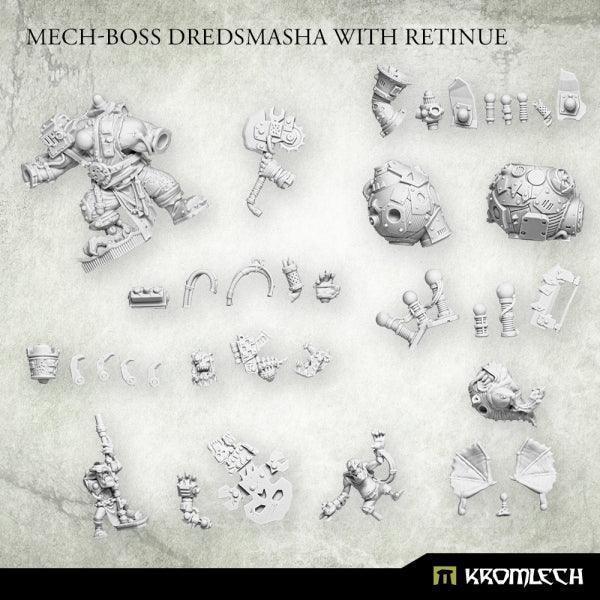 KROMLECH Mech-Boss Dredsmasha with Retinue (6) - Gap Games