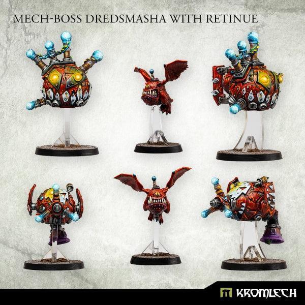 KROMLECH Mech-Boss Dredsmasha with Retinue (6) - Gap Games