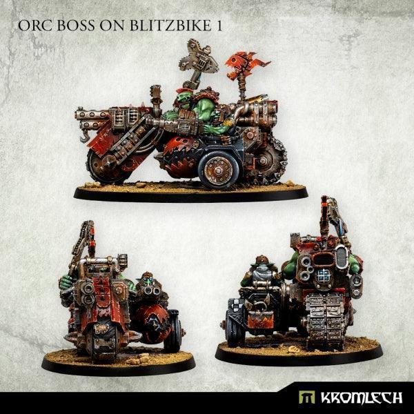 KROMLECH Orc Boss on Blitzbike 1 - Gap Games