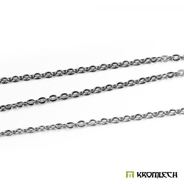 KROMLECH Silver Hobby Chain 4mm x 3mm (1 Metre) - Gap Games