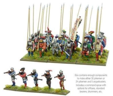 Landsknecht Pikemen Plastic - Gap Games