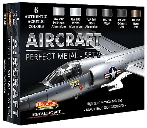 LifeColor Aircraft Perfect Metal Set 2 - Gap Games