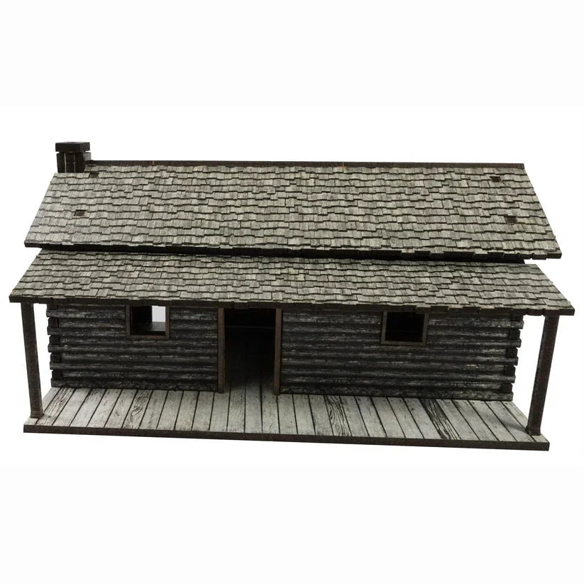 Battlefield Accessories: Log Cabin 1 - 28mm (TTR)