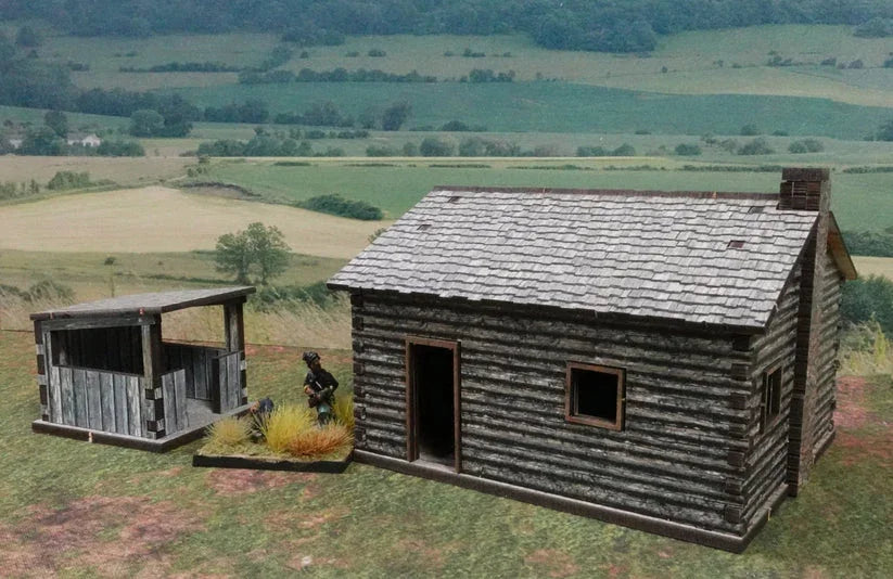 Battlefield Accessories: Log Cabin 2 - 28mm (TTR)