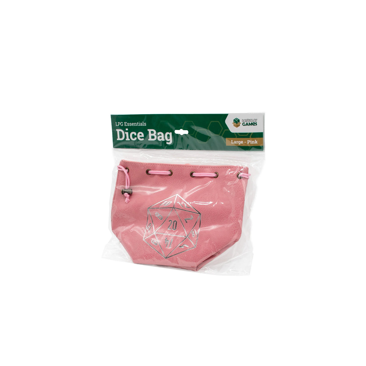 LPG Essentials Dice Bag Large Pink