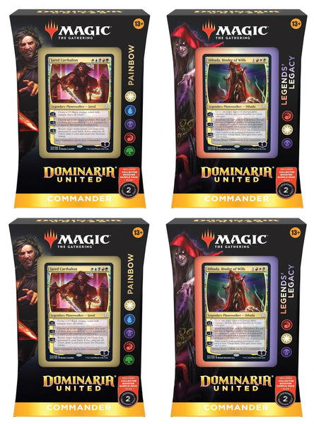 Magic the Gathering Dominaria United Commander Decks (4 Decks Per Display) - Gap Games