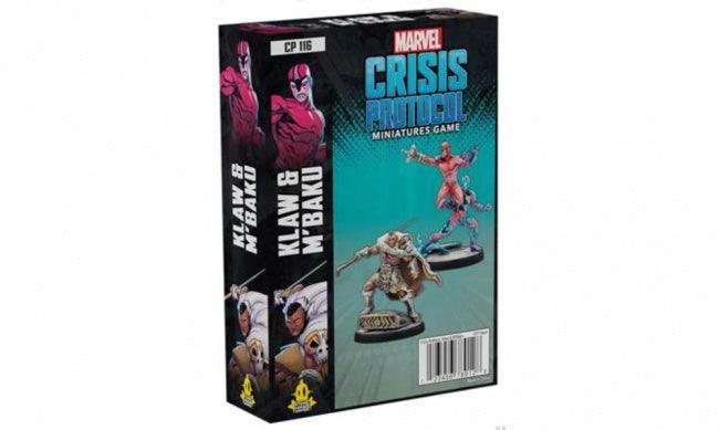 Marvel Crisis Protocol Miniatures Game Klaw & M'Baku - Gap Games