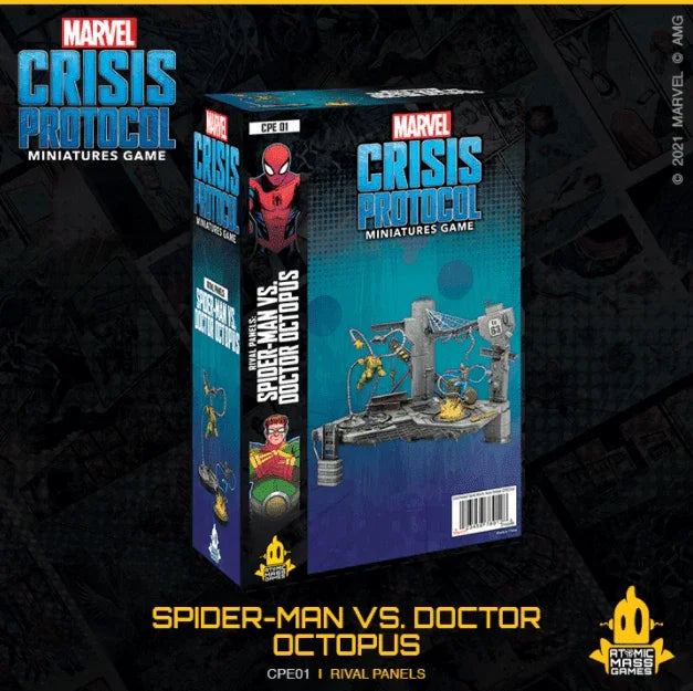 Marvel Crisis Protocol Rivals Panels Spider-Man Vs Doctor Octopus - Gap Games