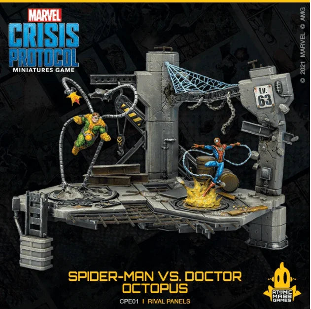 Marvel Crisis Protocol Rivals Panels Spider-Man Vs Doctor Octopus - Gap Games