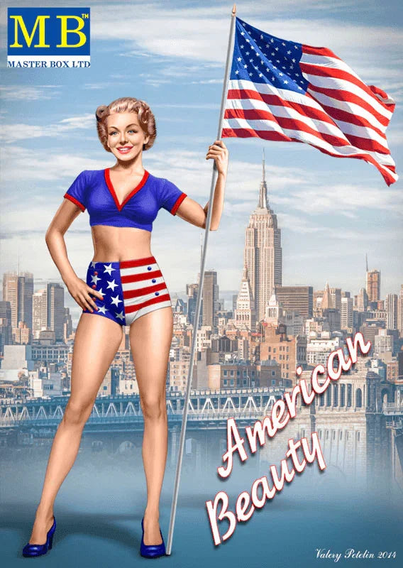 Master Box 1/24 Pin-up series, Kit No. 2. Betty Plastic Model Kit - Gap Games