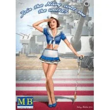 Master Box 1/24 Pin-up series, Kit No. 4. Suzie Plastic Model Kit - Gap Games