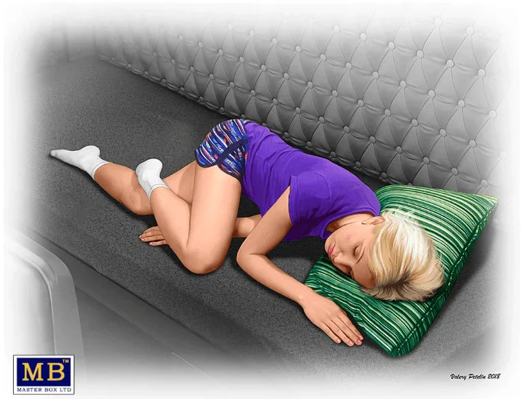 Master Box 1/24 Truckers series. Kitty (Princess) James Plastic Model Kit - Gap Games