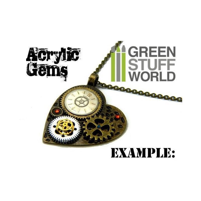 Micro Acrylic Gems - 1mm to 2.5mm - Gap Games