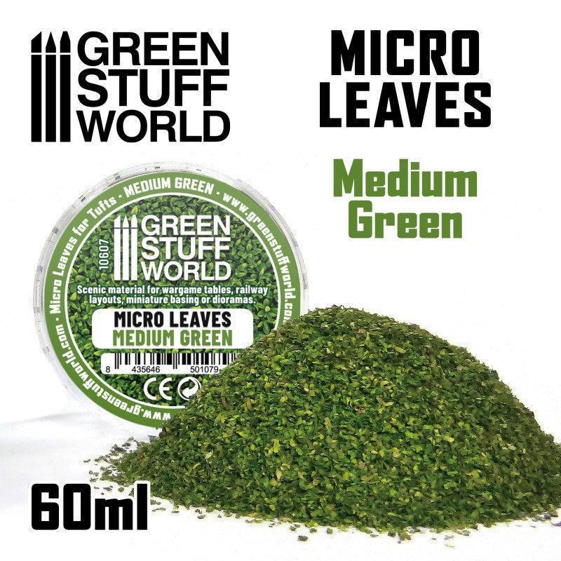 Micro Leaves - Medium Green Mix - Gap Games