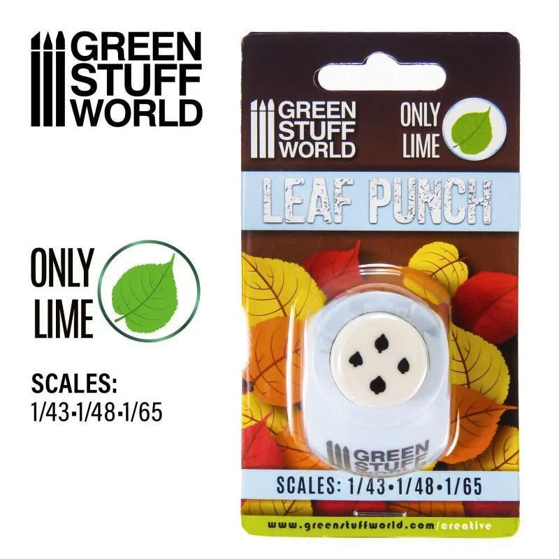 Miniature Leaf Punch LIGHT BLUE - Gap Games