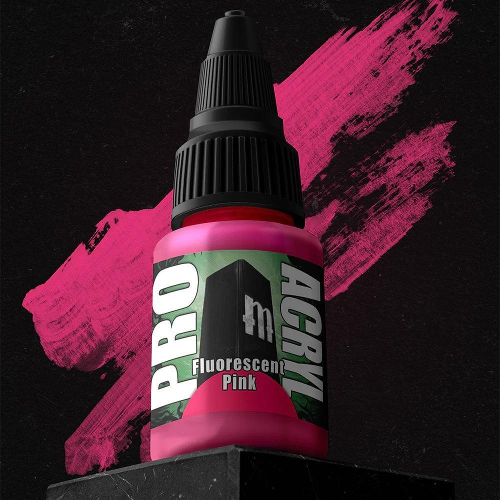 Monument Pro Acryl - Fluorescent Pink 22ml - Gap Games