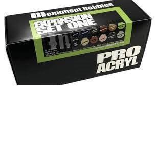 Monument Pro Acryl Sets - Expansion Set 1 – 12 Colors - Gap Games