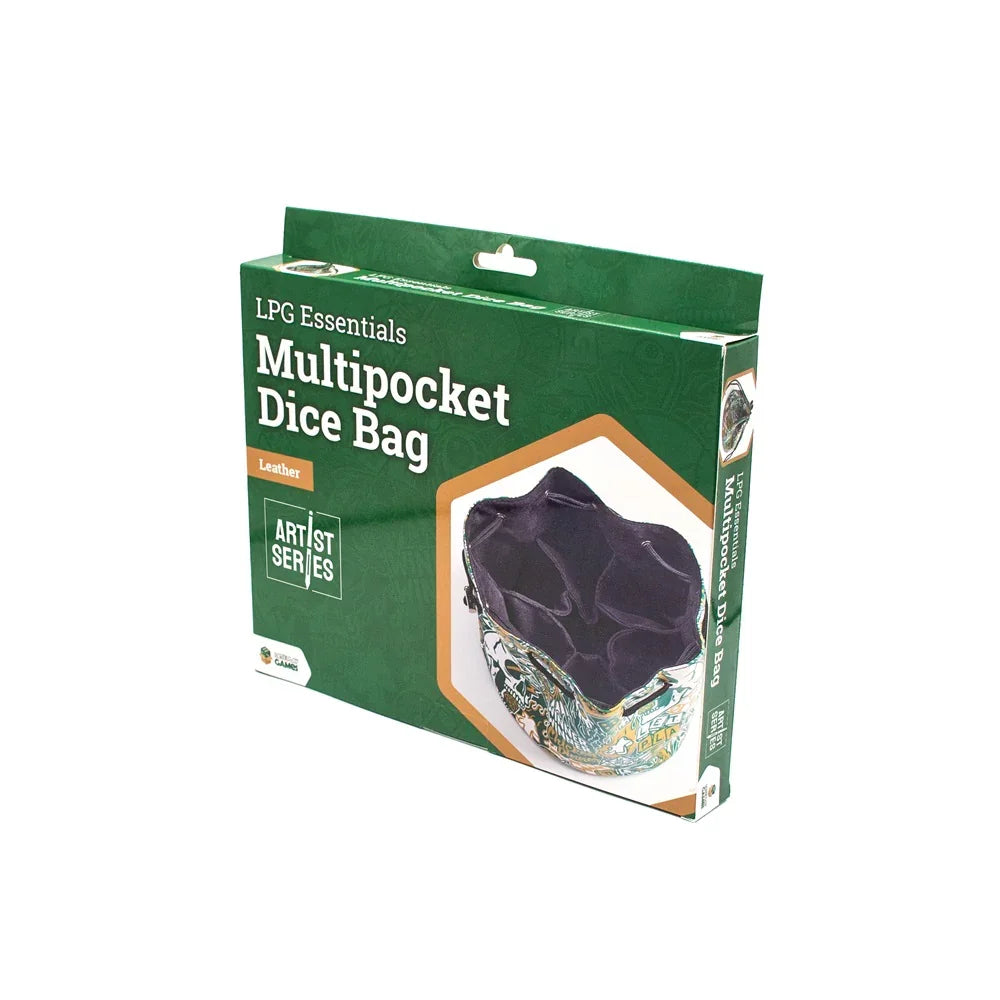 LPG Essentials Multipocket Dice Bag Leather - Artist Series: Cara