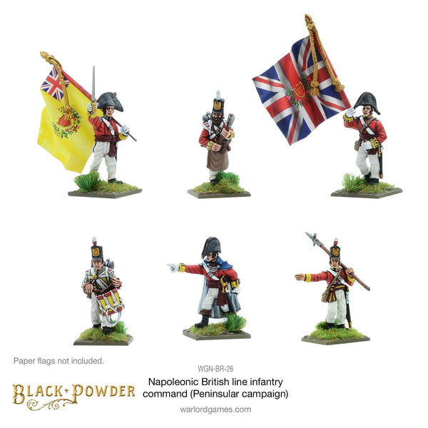 Napoleonic British Line Infantry command (Pensinsular War) - Gap Games