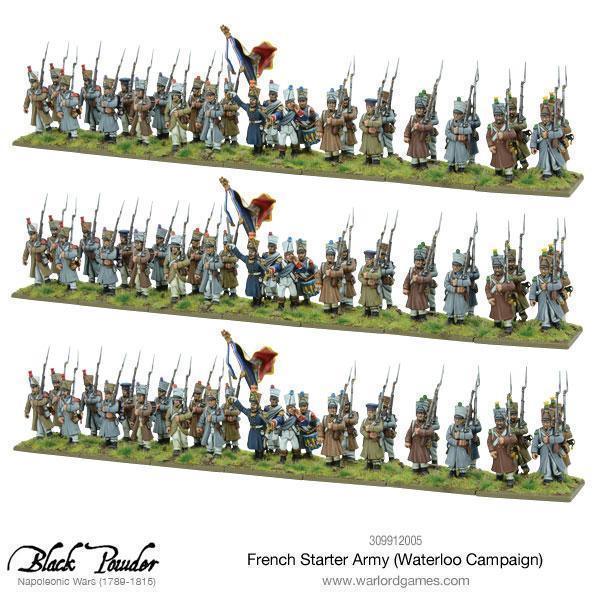 Napoleonic French starter army (Waterloo campaign) - Gap Games