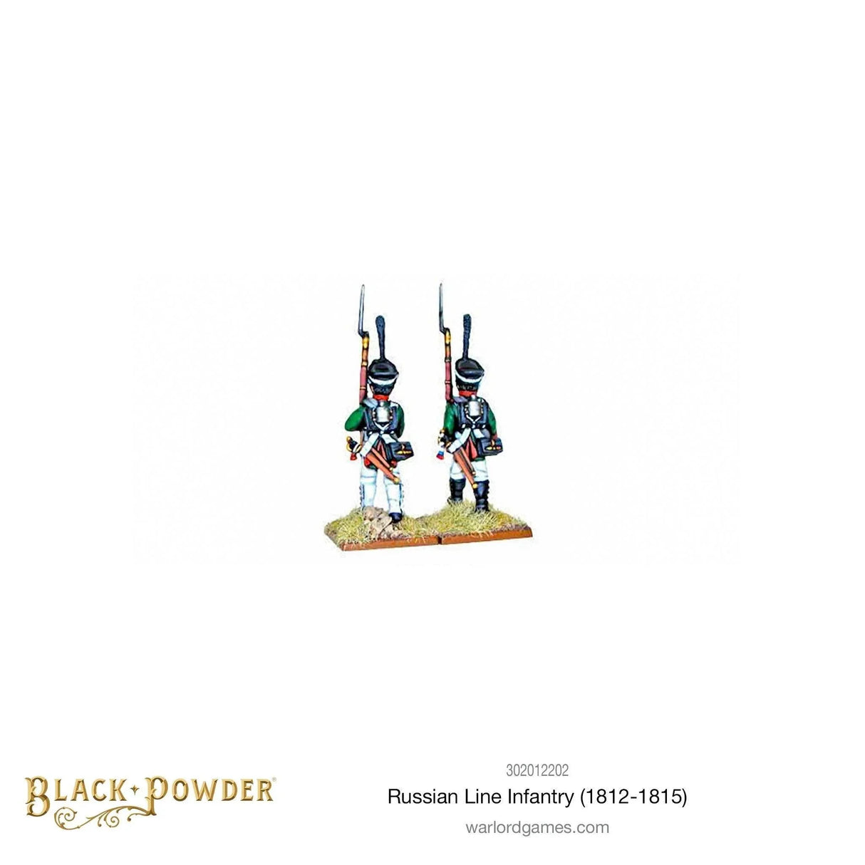 Napoleonic Wars: Russian Line Infantry (1812-1815) plastic boxed set - Gap Games