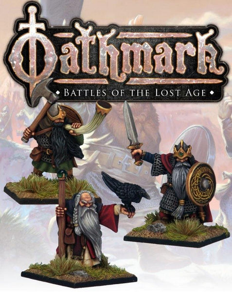 Oathmark - Dwarf King, Wizard & Musician - Gap Games