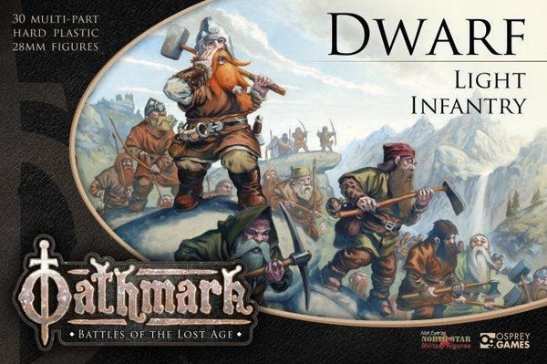 Oathmark - Plastic Dwarf Light Infantry - Gap Games