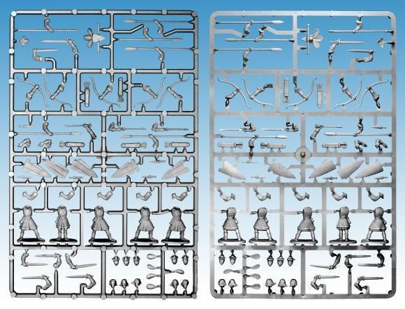 Oathmark - Plastic Elf Infantry - Gap Games