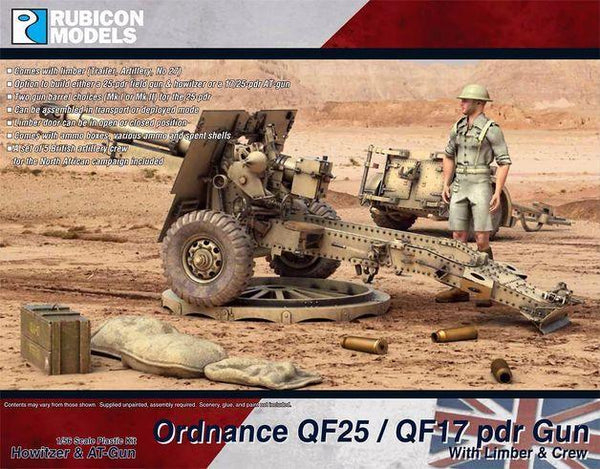 Ordnance QF25/QF17 pdr Gun - Gap Games