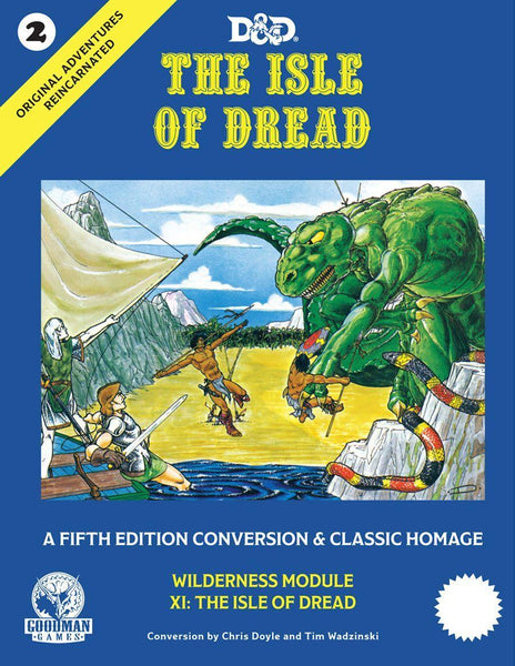 Original Adventures Reincarnated #2 - The Isle of Dread - Gap Games