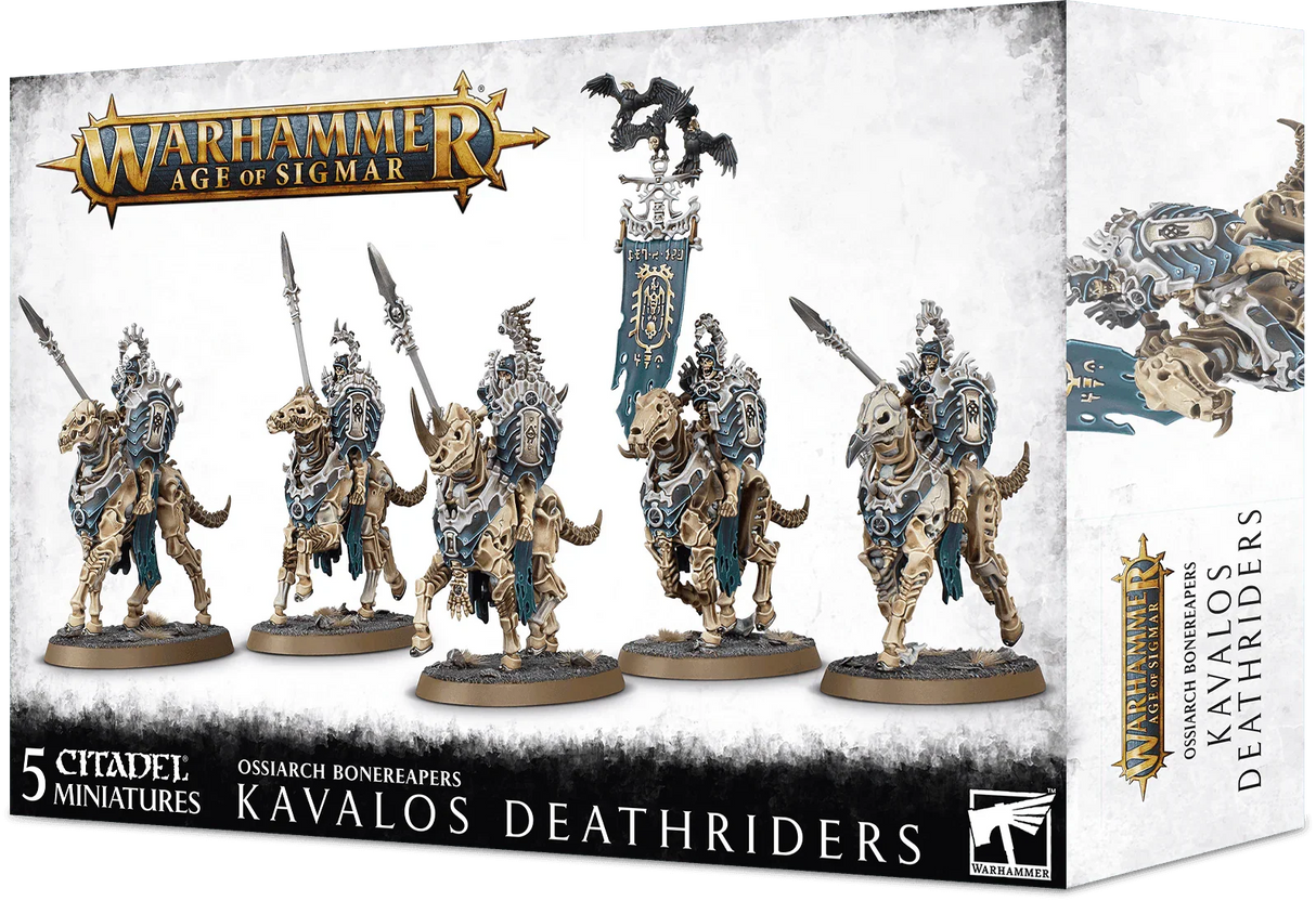 Ossiarch Bonereapers: Kavalos Deathriders - Gap Games