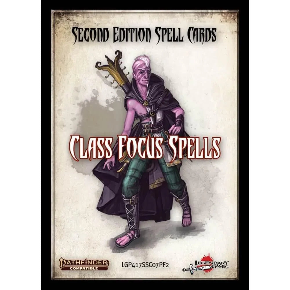 Pathfinder Second Edition Spell Cards Focus - Gap Games