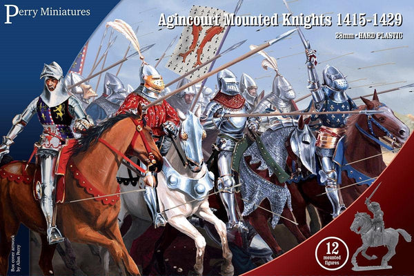 Perry Miniatures - Agincourt Mounted Knights 1415-1429 (Plastic) - Gap Games