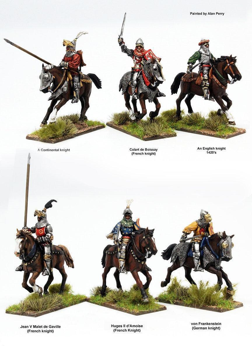 Perry Miniatures - Agincourt Mounted Knights 1415-1429 (Plastic) - Gap Games