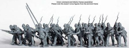 Perry Miniatures - Plastic American Civil War Union Infantry 1861-65 - Gap Games