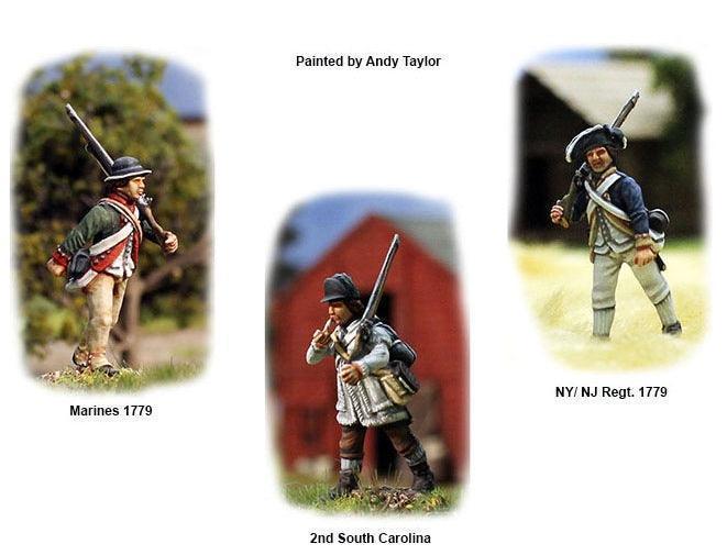 Perry Miniatures - Plastic American War of Independence Continental Infantry 1776-1783 - Gap Games