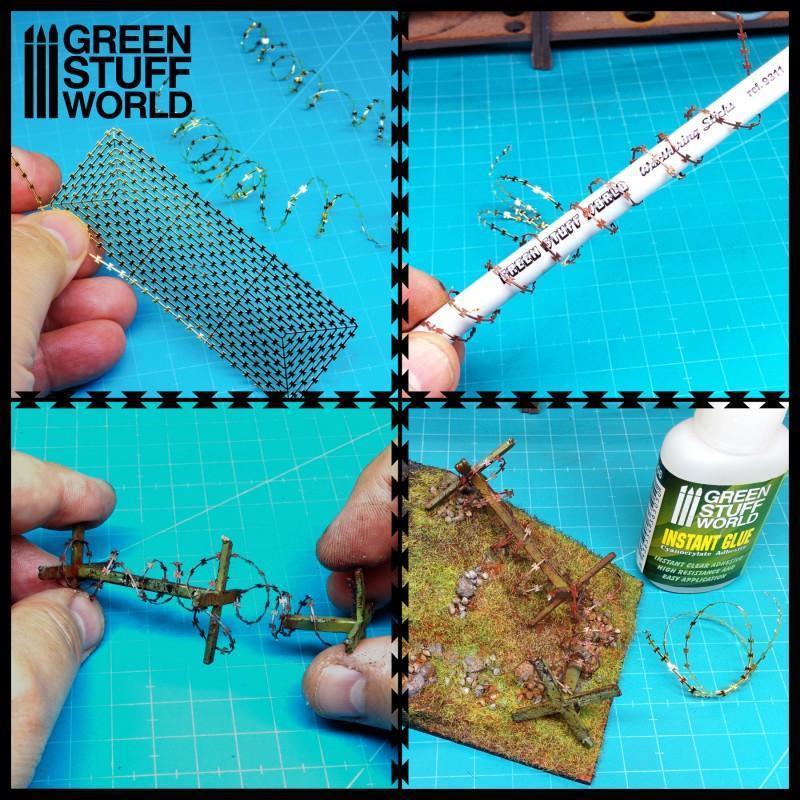Photo-etched Plates - Barbed Wire - Gap Games