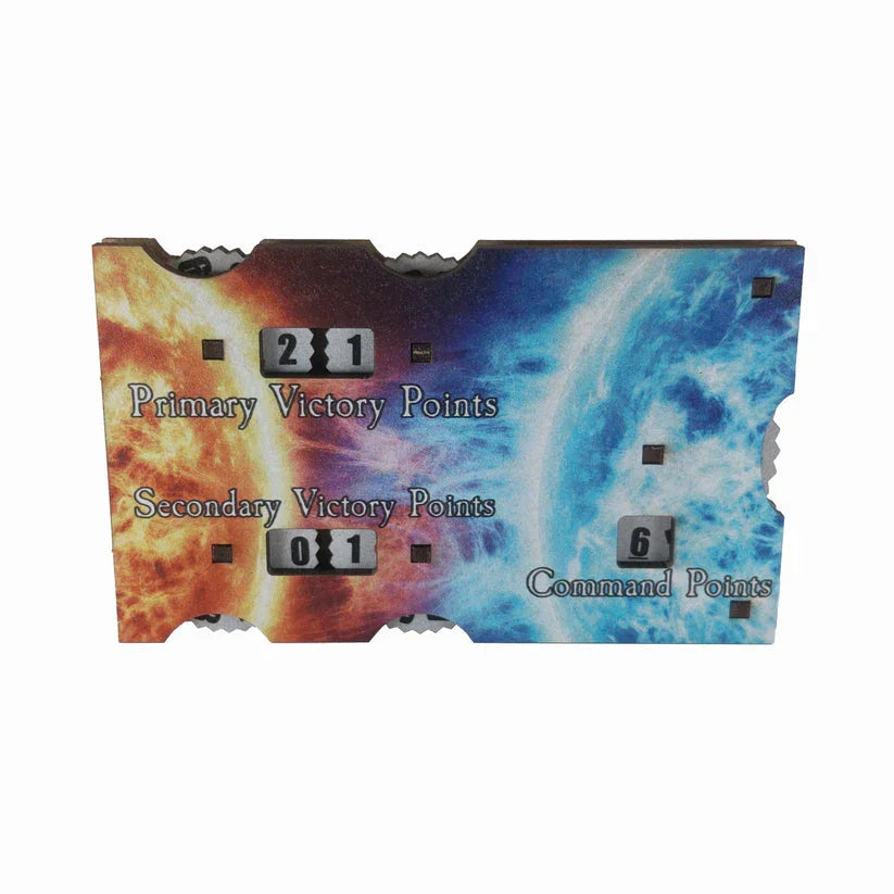 Battlefield Accessories: Point Tracker - 40k 10th Ed (TTR) Twin Stars