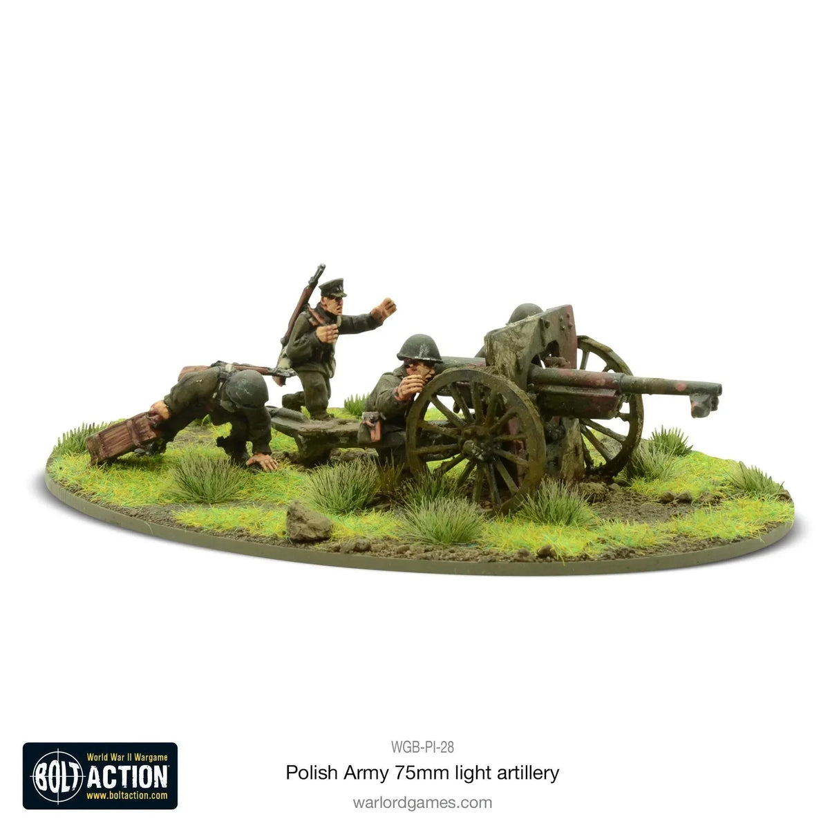 Polish Army 75mm light artillery - Gap Games