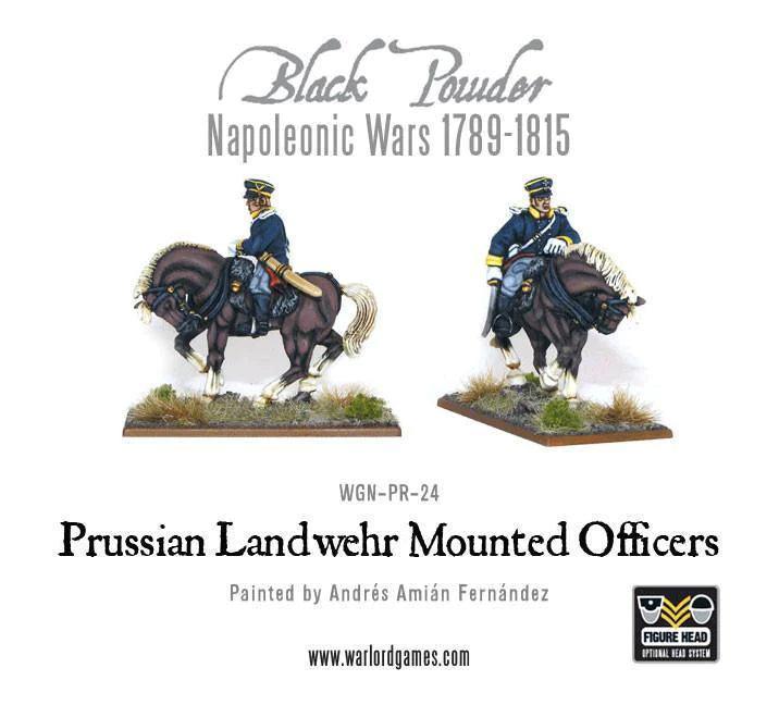 Prussian Landwehr Mounted Officers 1789-1815 - Gap Games