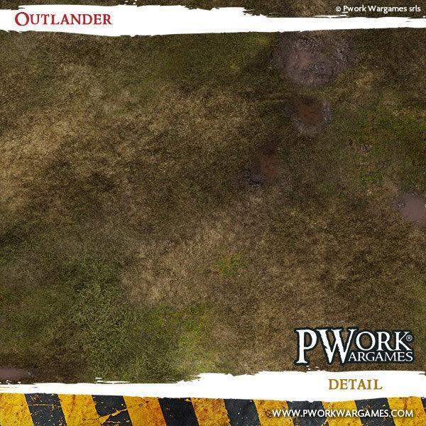 PWORK Wargames - Outlander - Wargames Terrain Mat - Gap Games