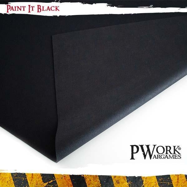 PWORK Wargames - Paint It Black - Tabletop Board Game Mat - Gap Games
