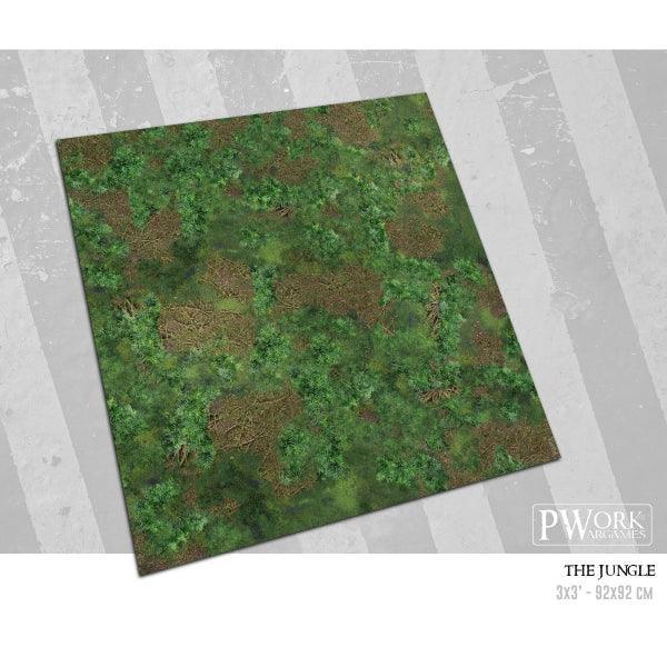 PWORK Wargames - The Jungle - Wargame Mat - Gap Games