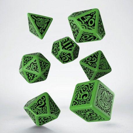 Q Workshop Call Of Cthulhu The Outer Gods Cthulhu Dice Set 7 - Gap Games
