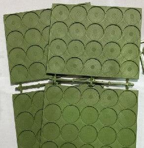 Renedra Bases - Movement Trays 4x5 25mm Round Inset (4) - Gap Games
