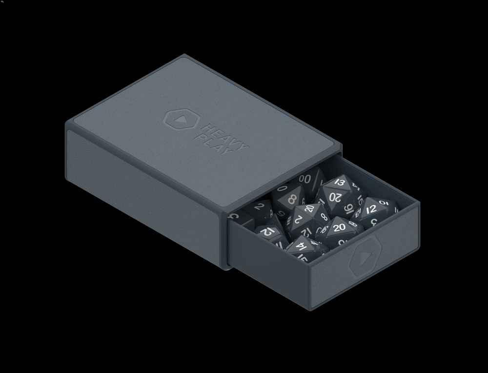 Heavy Play: RNG Dicebox MAX - Artificer Grey