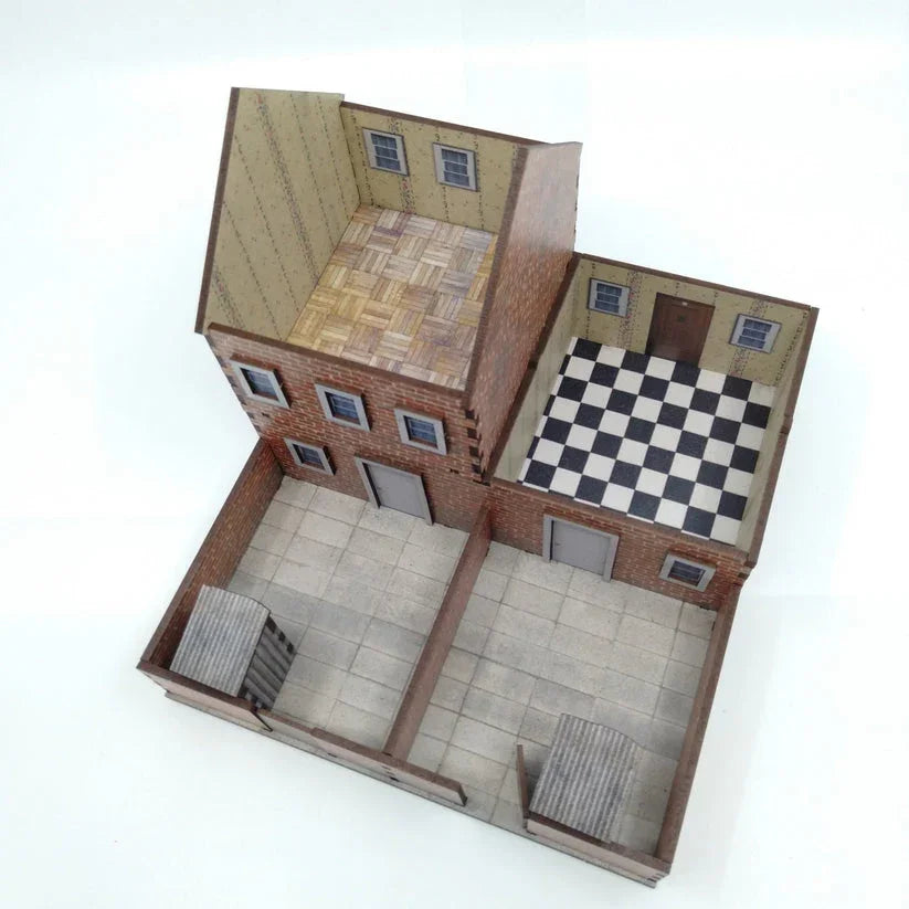 Battlefield Accessories: Row Houses - 28mm (TTR)