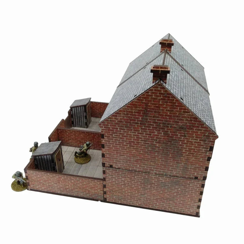 Battlefield Accessories: Row Houses - 28mm (TTR)