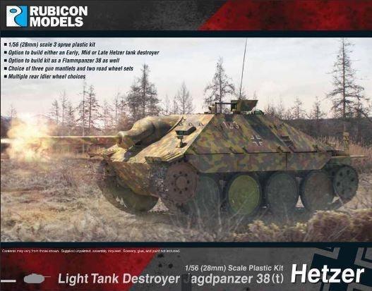 Rubicon Models - Hetzer Jagdpanzer 38(t) - Gap Games